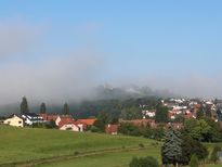 Auf dem Weg nach Fulda: Blick auf den Florenberg